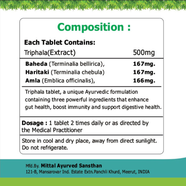 Triphala Tablets - Image 2
