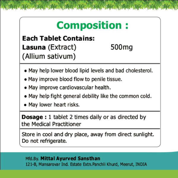 Lasuna Tablets - Image 2